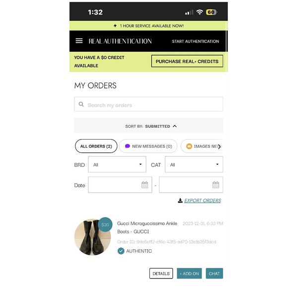 Gucci Microguccissima Leather Ankle Boots / Size 36 / Black GG Logo Embossed - Picture 14 of 14